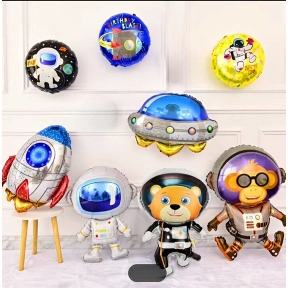 Space Birthday Balloons Astronaut Birthday Space Balloons Astronaut Decor
